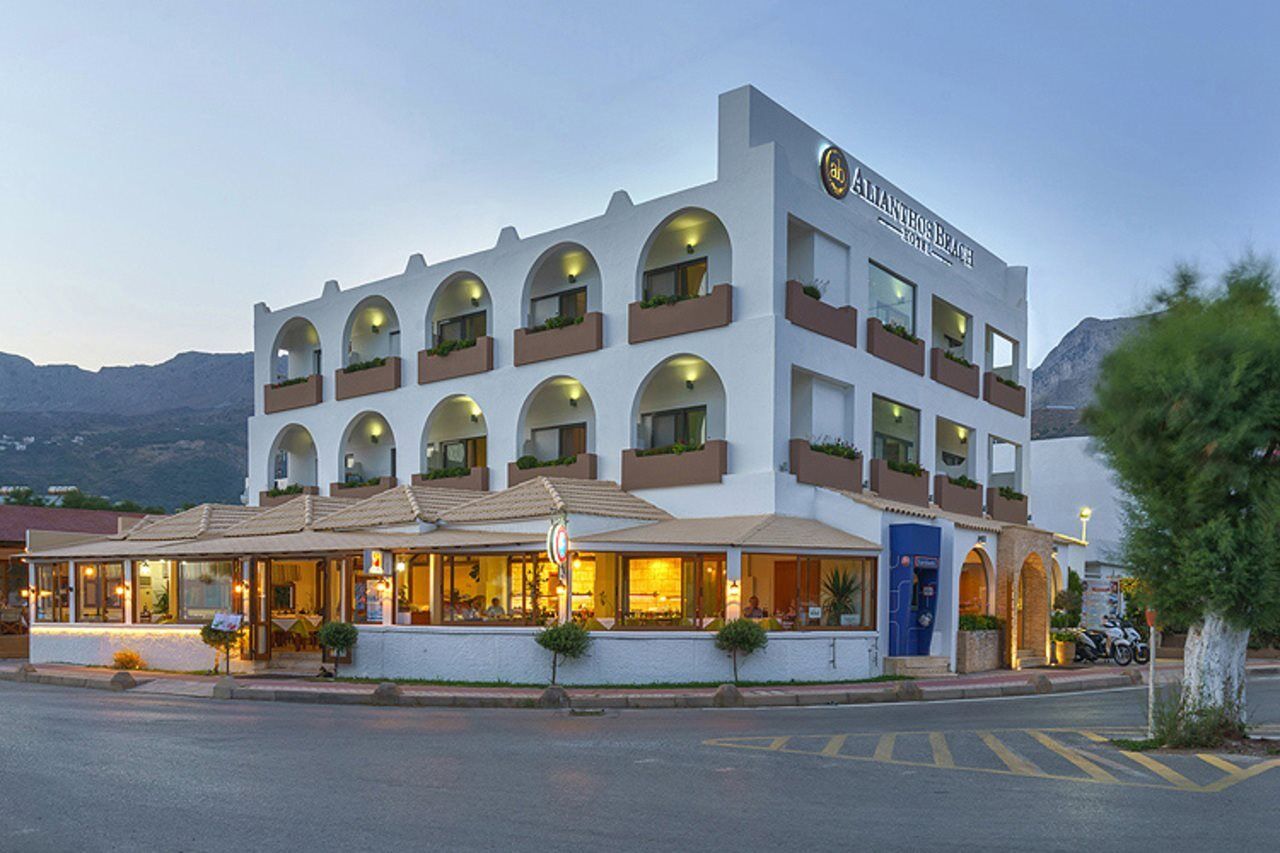 Alianthos Beach Hotel Plakias Ngoại thất bức ảnh